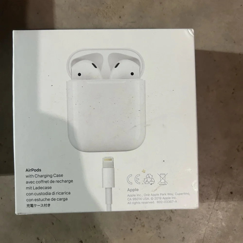 Apple iPhone 13 Pro Gold and Green IPhone 13 with AirPods BOX ONLY!!